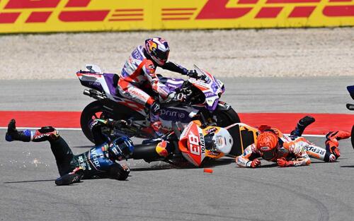 MotoGP 2023. GP del Portogallo. Marc Marquez penalizzato per l'incidente con Miguel Oliveira [VIDEO e GALLERY] (2)