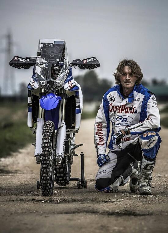 Yamaha e Rebel con Catanese alla Dakar