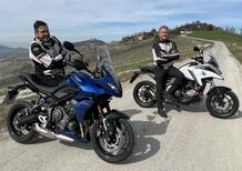 #PuntiDiVista: Triumph Tiger Sport 660 vs Honda NC750X [VIDEO PROVA]