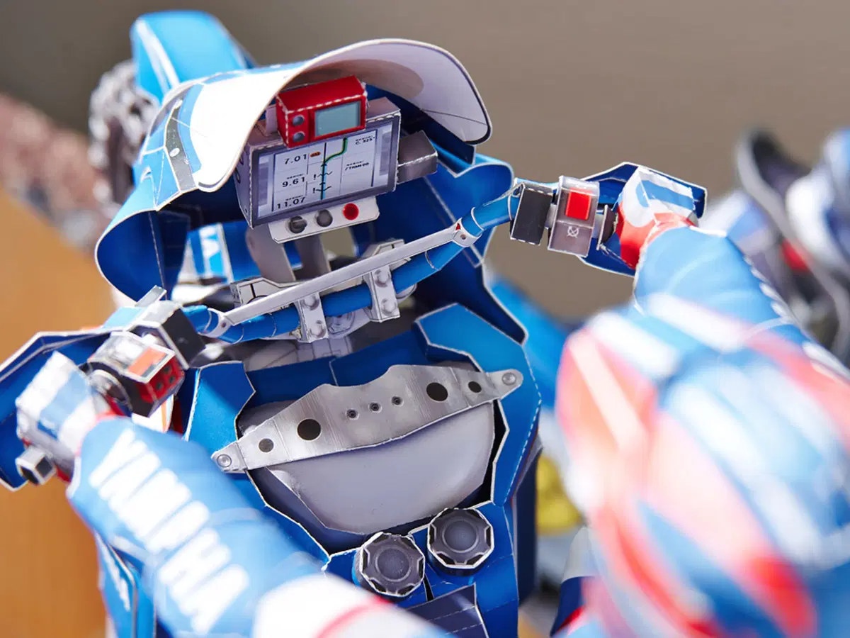 Yamaha Papercraft, seconda parte: XTZ 850R e YZ40F (3)