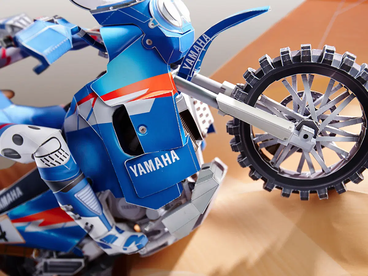 Yamaha Papercraft, seconda parte: XTZ 850R e YZ40F (8)