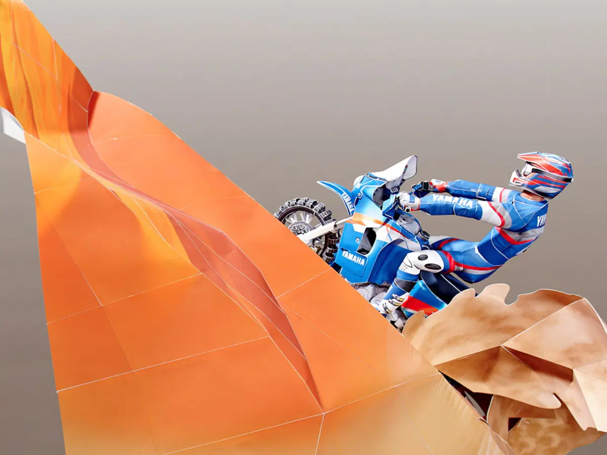 Yamaha Papercraft, seconda parte: XTZ 850R e YZ40F (10)