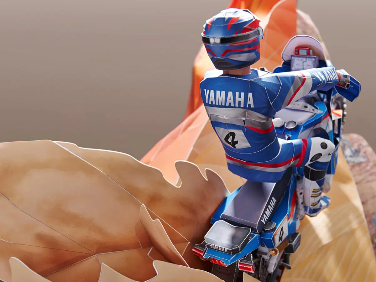 Yamaha Papercraft, seconda parte: XTZ 850R e YZ40F (11)