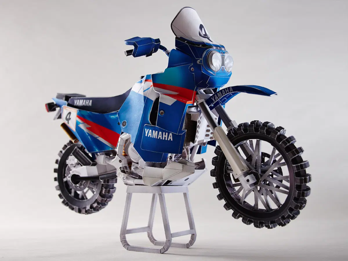 Yamaha Papercraft, seconda parte: XTZ 850R e YZ40F (13)