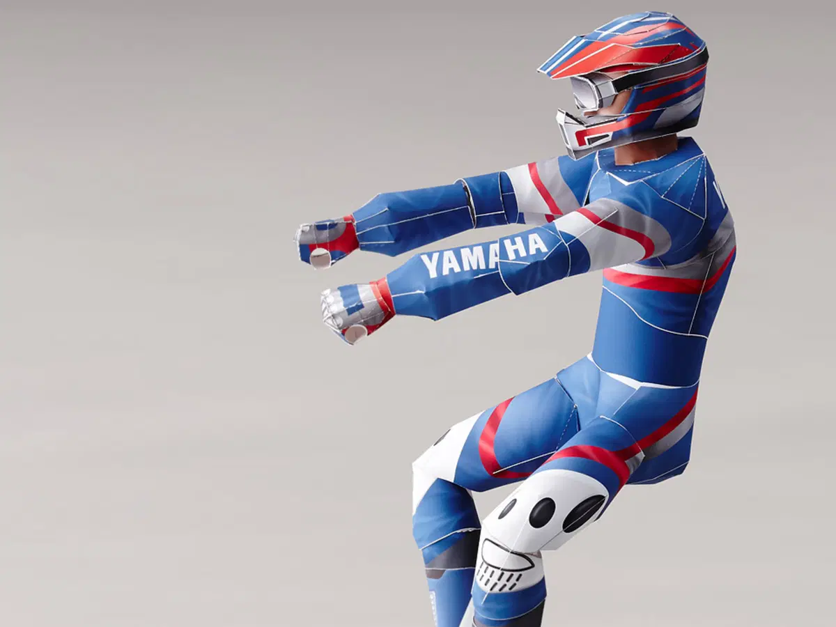 Yamaha Papercraft, seconda parte: XTZ 850R e YZ40F (14)
