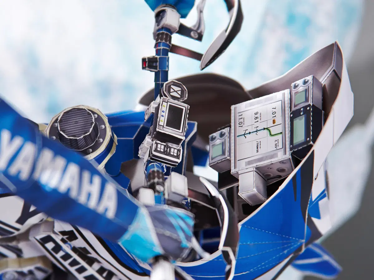 Yamaha Papercraft, seconda parte: XTZ 850R e YZ40F (15)