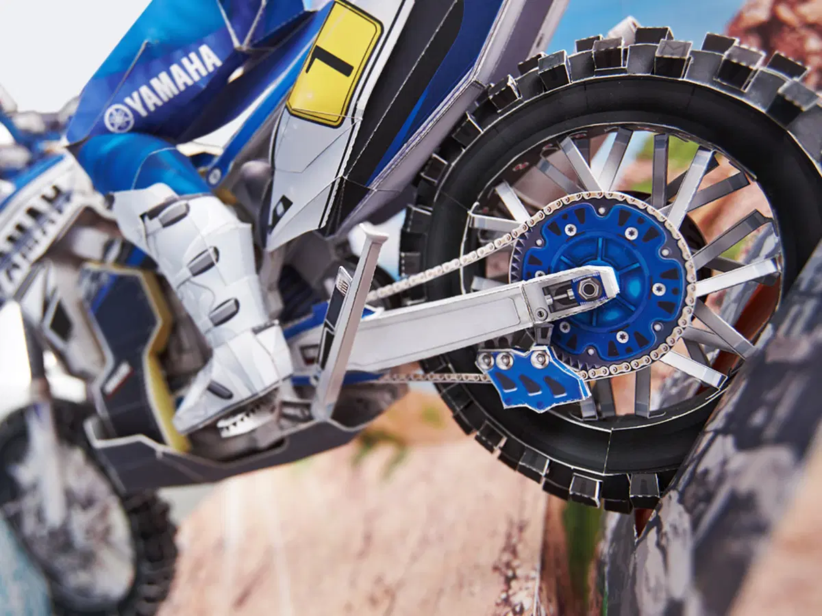 Yamaha Papercraft, seconda parte: XTZ 850R e YZ40F (16)