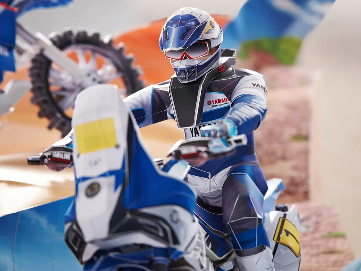 Yamaha Papercraft, seconda parte: XTZ 850R e YZ40F (18)
