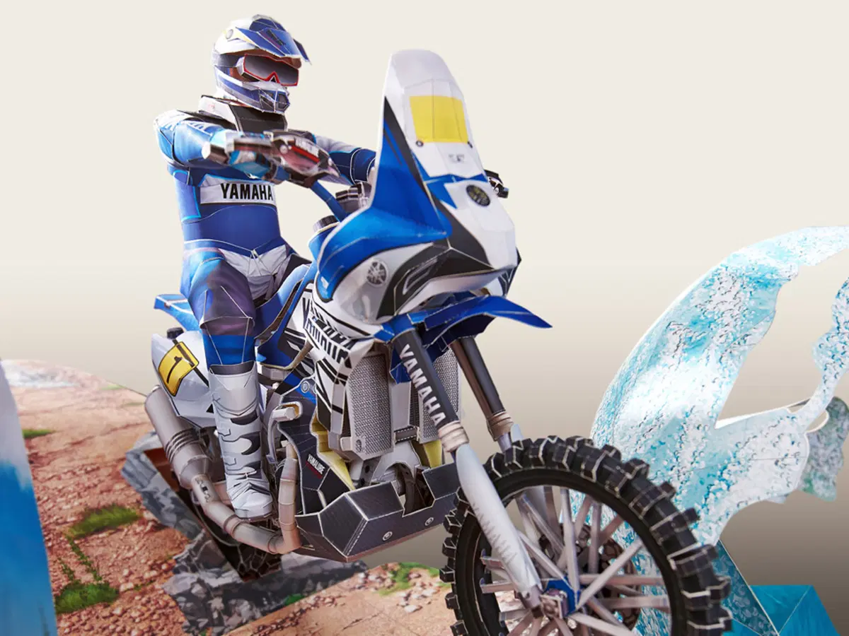 Yamaha Papercraft, seconda parte: XTZ 850R e YZ40F (19)