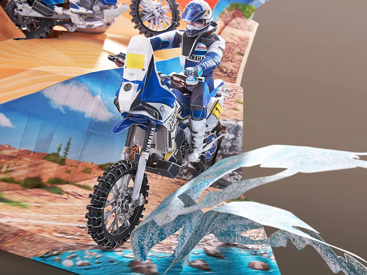 Yamaha Papercraft, seconda parte: XTZ 850R e YZ40F (20)