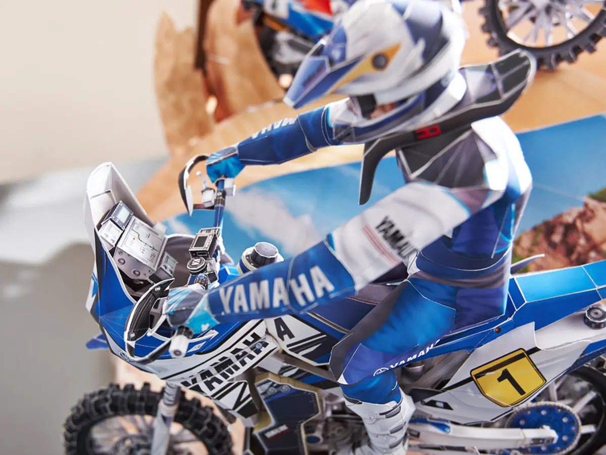 Yamaha Papercraft, seconda parte: XTZ 850R e YZ40F (22)