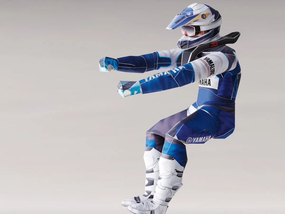 Yamaha Papercraft, seconda parte: XTZ 850R e YZ40F (25)