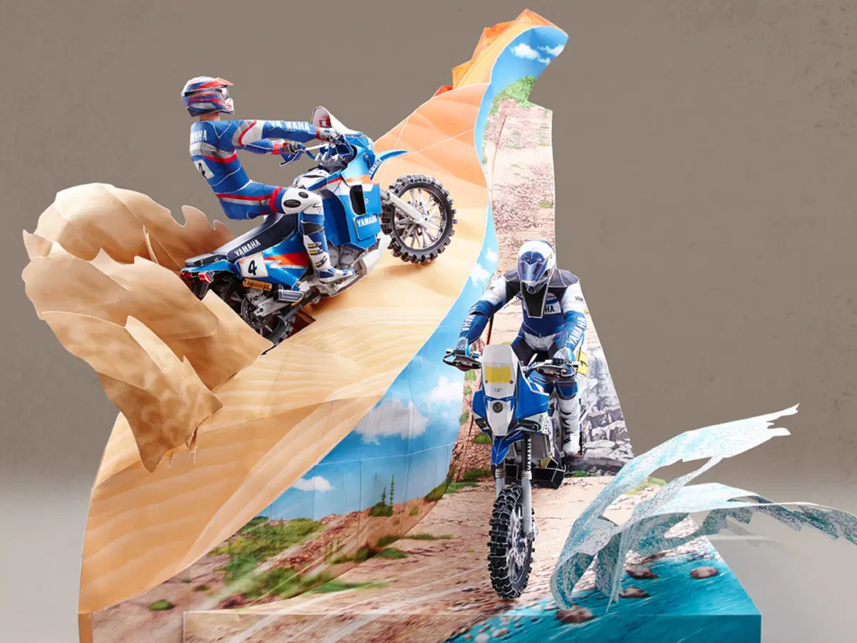 Yamaha Papercraft, seconda parte: XTZ 850R e YZ40F (27)
