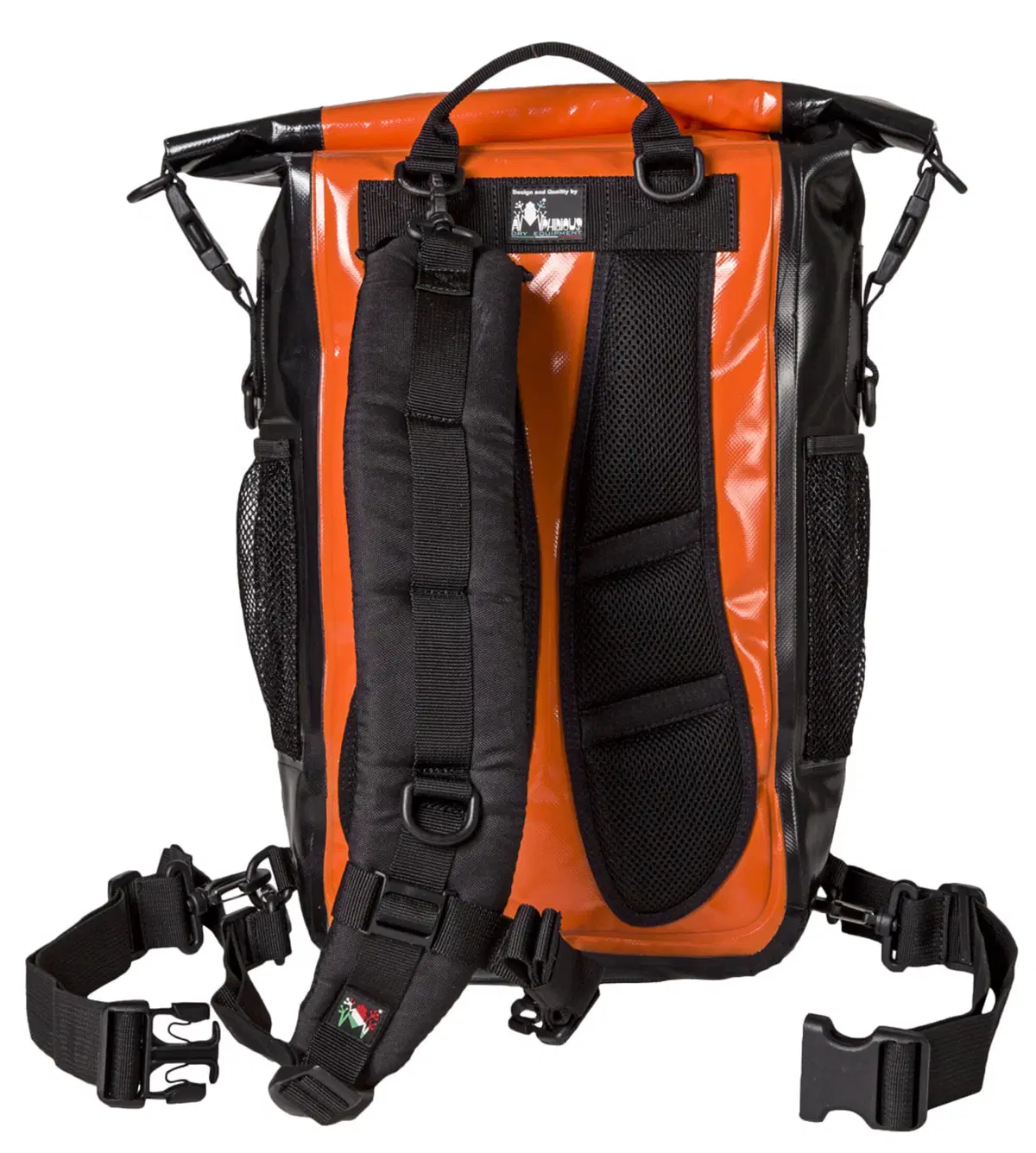 Amphibious: Atom e Voyager arancio hi-visibility