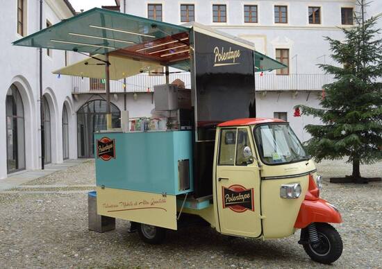 PolentApe: l'Ape Piaggio diventa un ristorante 