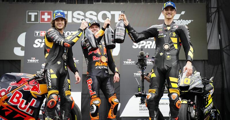 MotoGP 2023. GP di Argentina. Brad Binder vince nella Sprint delle sorprese. Grande Marco Bezzecchi!