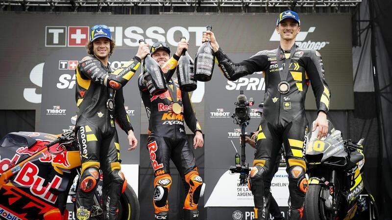 MotoGP 2023. GP di Argentina. Brad Binder vince nella Sprint delle sorprese. Grande Marco Bezzecchi!