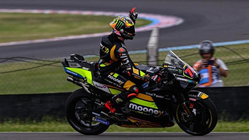MotoGP 2023. GP di Argentina. Warm up: Marco Bezzecchi e Luca Marini velocissimi anche sul bagnato