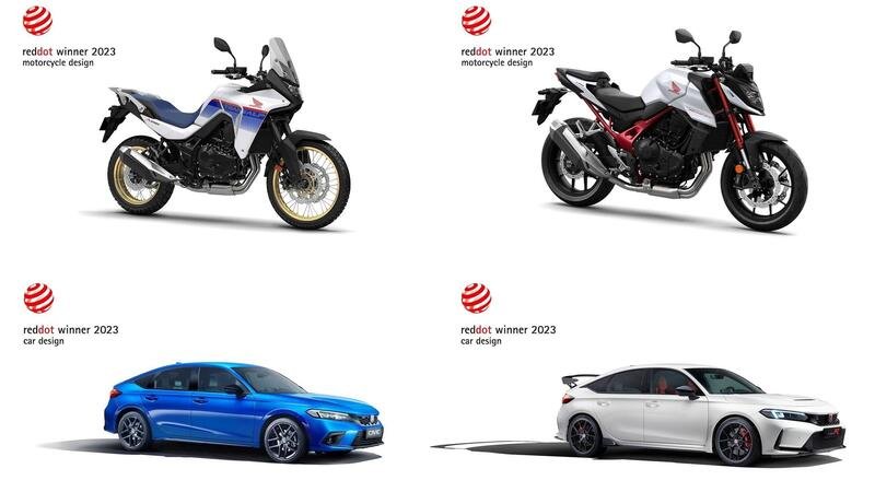 Honda si aggiudica quattro Red Dot Product Design Awards