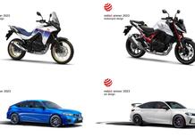 Honda si aggiudica quattro Red Dot Product Design Awards