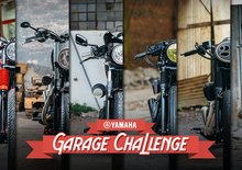 Yamaha XV 950 Garage Challenge