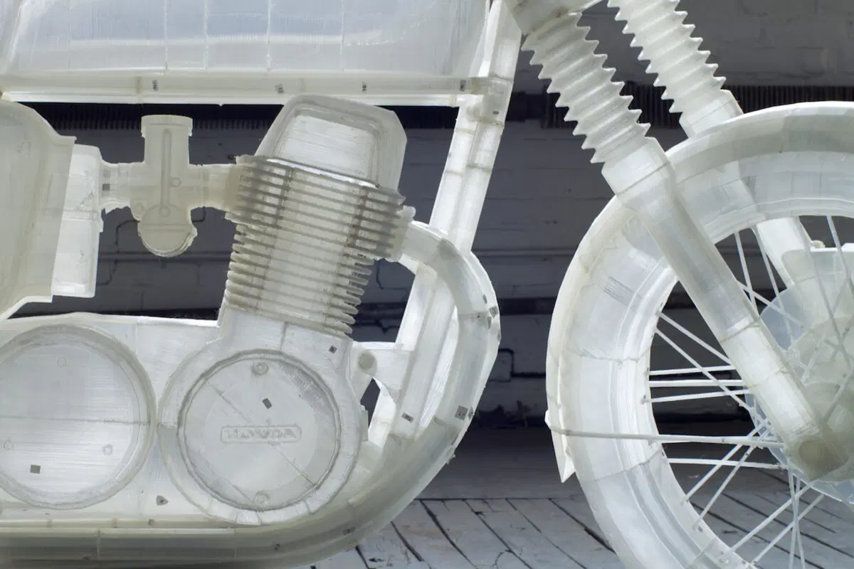 Jonathan Brand e Ultimaker: una CB 500 del 1972 con la stampante 3D