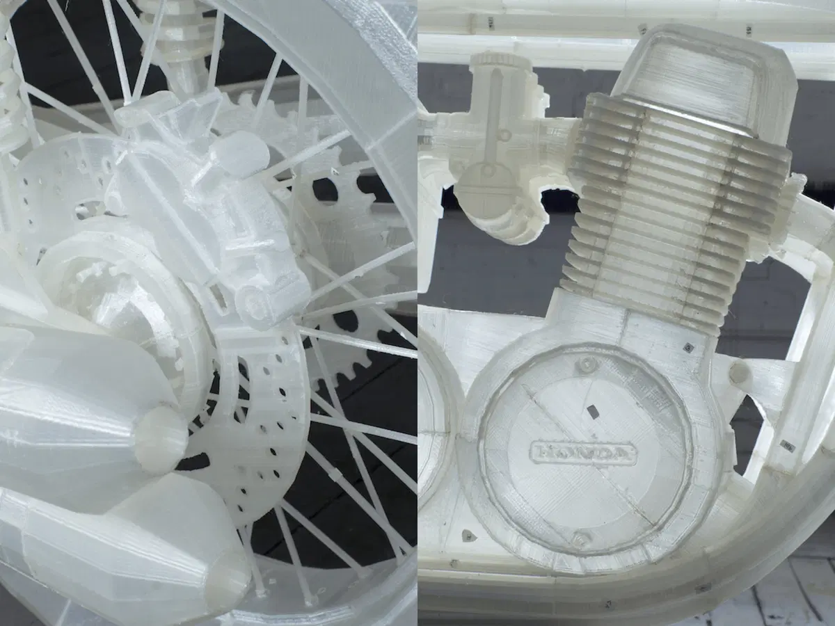 Jonathan Brand e Ultimaker: una CB 500 del 1972 con la stampante 3D (4)