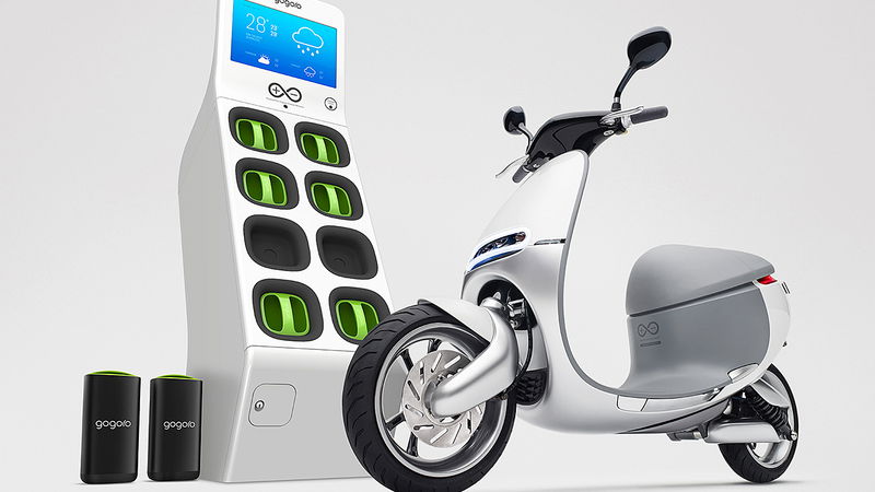 Gogoro, lo scooter elettrico che si ricarica in 6 secondi