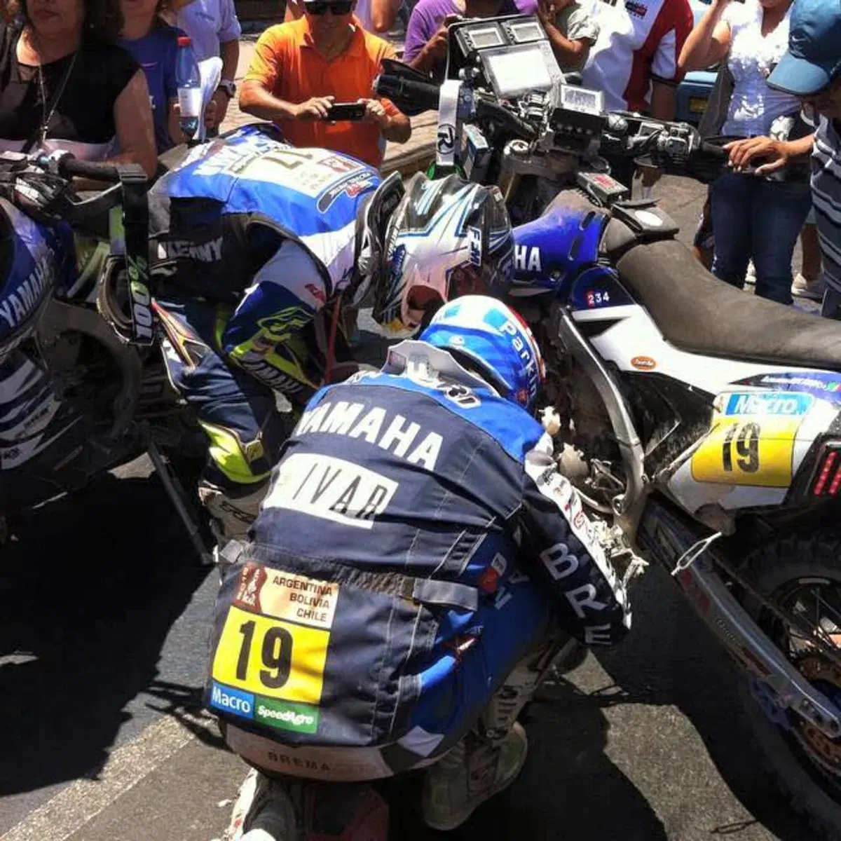 Dakar 2015. Alessandro Botturi fuori, motore rotto! (2)