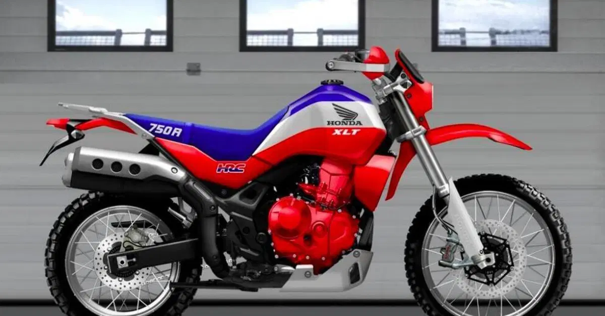 Quando gli anni '80 incontrano il presente: la Honda XLV750R secondo Oberdan Bezzi