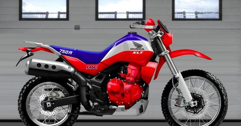 Quando gli anni &#039;80 incontrano il presente: la Honda XLV750R secondo Oberdan Bezzi