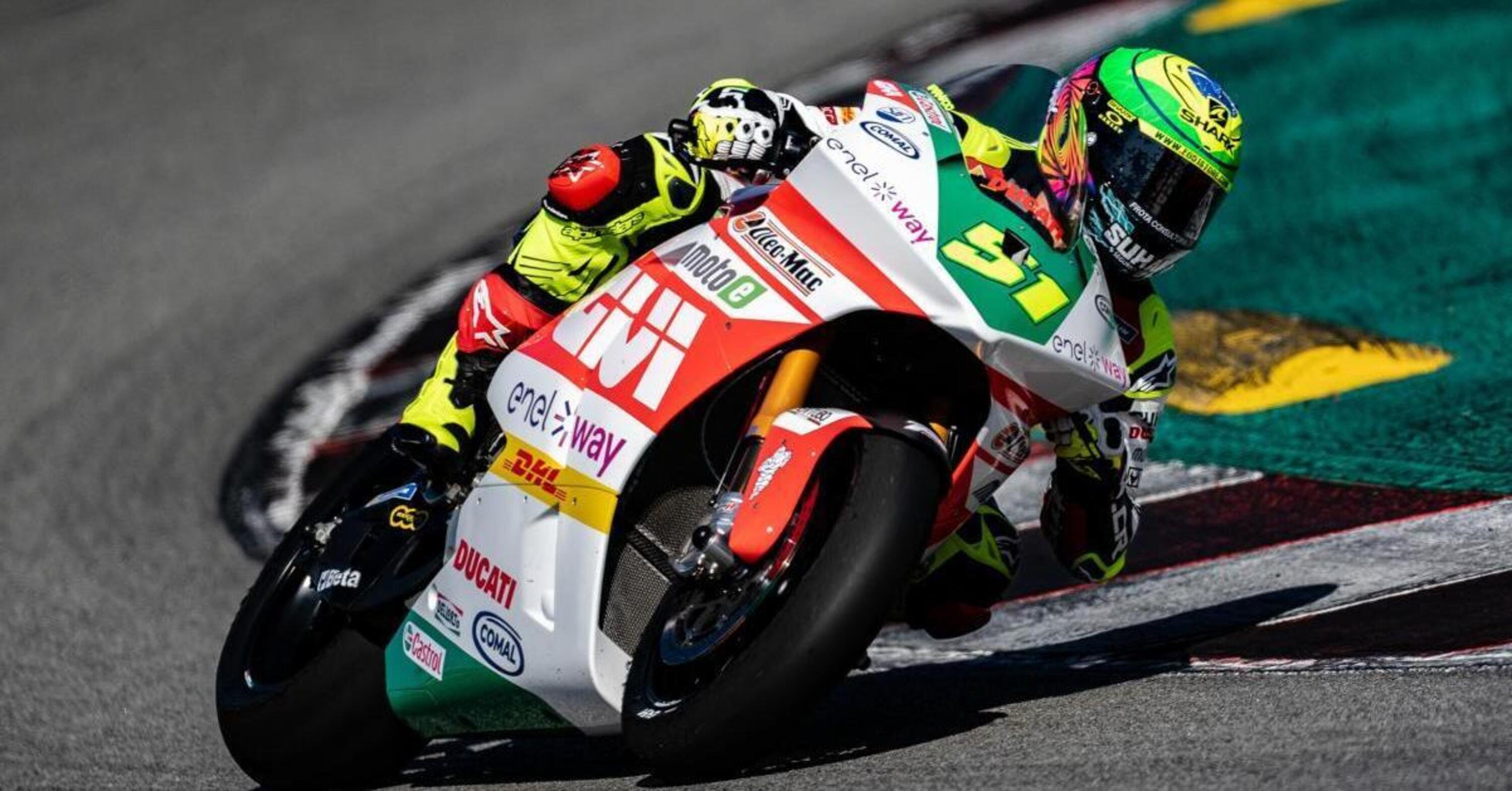 MotoGP 2023. Test di Barcellona: La MotoE Ducati &egrave; velocissima, pi&ugrave; della Moto3!