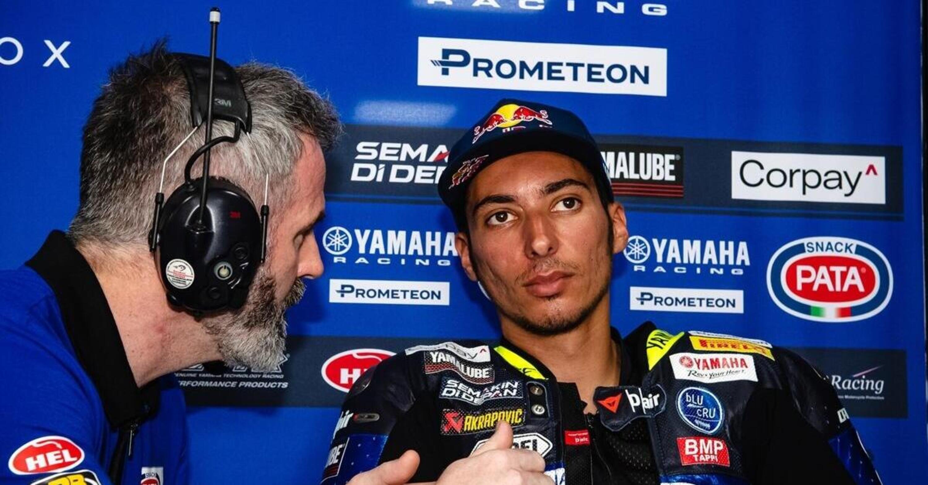 SBK. Toprak Razgatlioglu prova la Yamaha YZR-M1 nei test MotoGP di Jerez