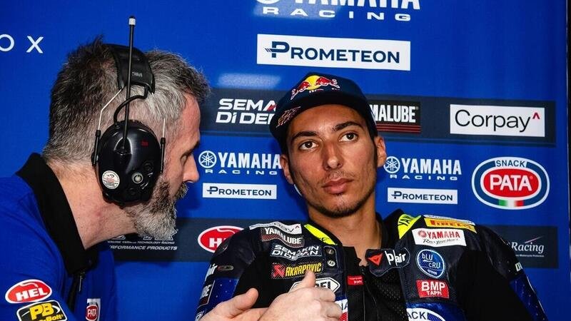 SBK. Toprak Razgatlioglu prova la Yamaha YZR-M1 nei test MotoGP di Jerez