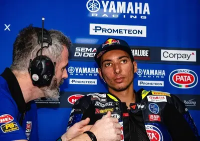 SBK. Toprak Razgatlioglu prova la Yamaha YZR-M1 nei test MotoGP di Jerez