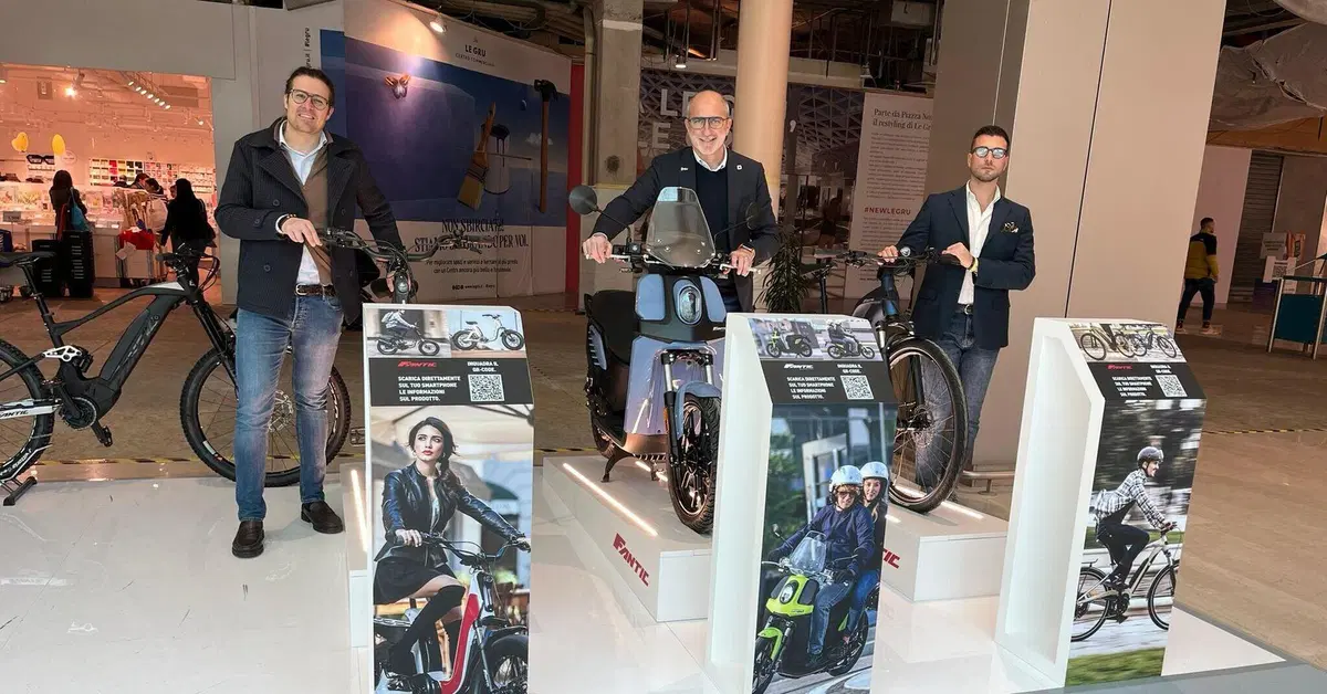 Al temporary stand di Errebi presentate le novit&agrave; green mobility di Fantic Motor