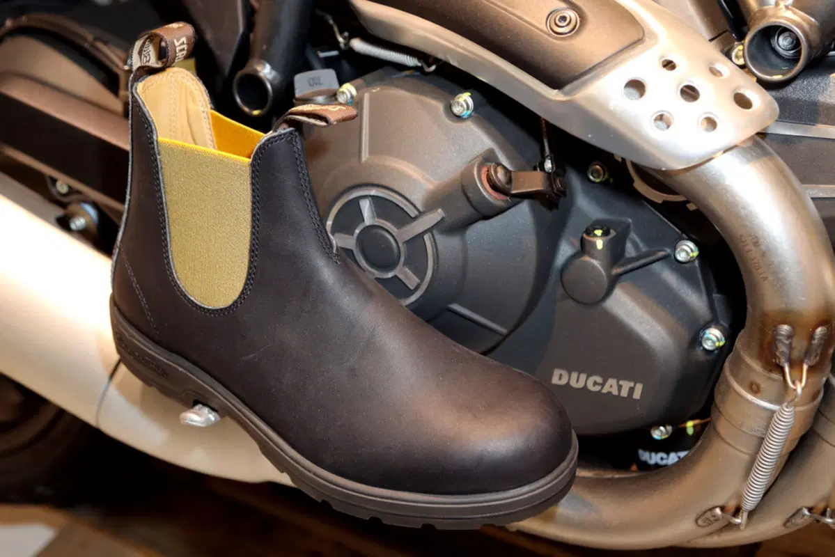 Scrambler Ducati e WP Lavori in corso presentano a Pitti Immagine Uomo lo stivaletto Blundstone 800 (3)