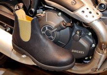 Scrambler Ducati e WP Lavori in corso presentano a Pitti Immagine Uomo lo stivaletto Blundstone 800