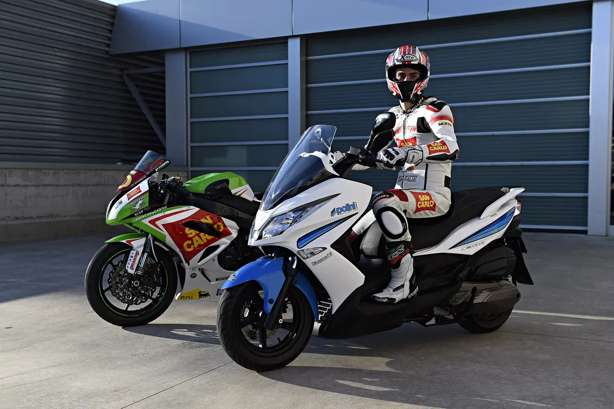 Marco Faccani tester d’eccezione per il Kawasaki J300 by Polini (3)
