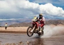 Dakar 2015. Barreda (Honda) vince la tappa 11. Coma (KTM) al comando