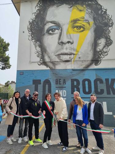 Murales gigante per Valentino Rossi - David Bowie! [GALLERY] (3)