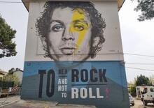 Murales gigante per Valentino Rossi - David Bowie! [GALLERY]