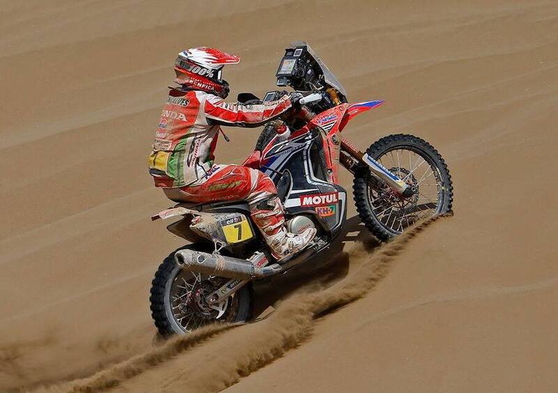 Dakar 2015: Paulo Gon&ccedil;alves (Honda) penalizzato di 15 minuti