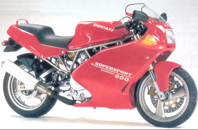 La Ducati 600SS originale