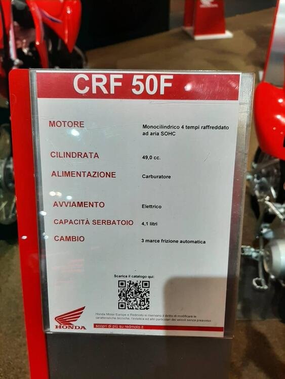 Honda CRF 50 F (2023 - 24) (2)