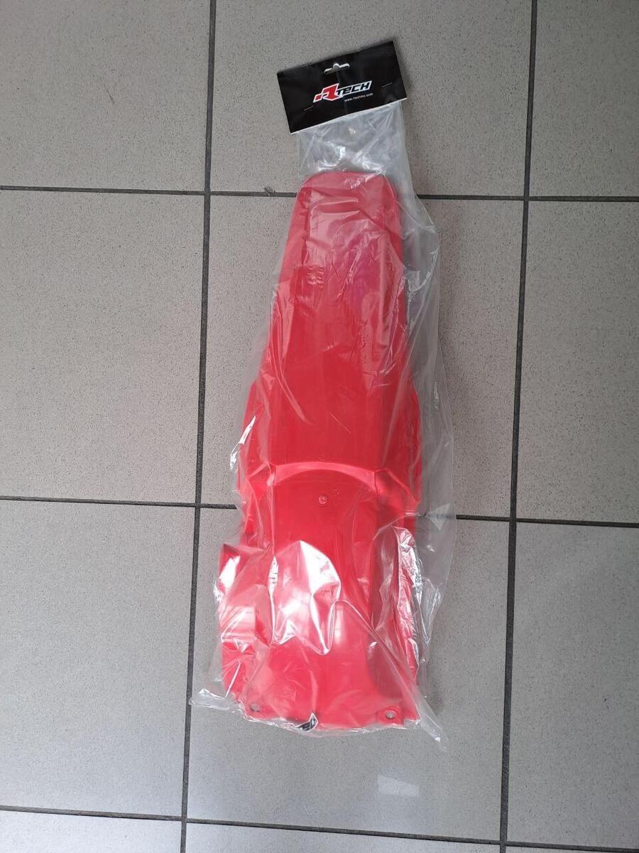 Acerbis Parafango Posteriore Per Moto Honda, Colore Rosso, Ricambio Originale - 3