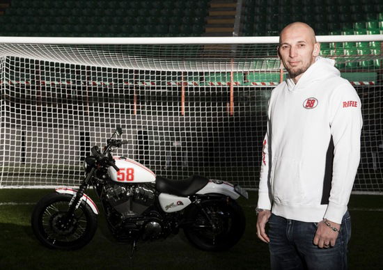 Christian Abbiati mette all’asta una moto per la Fondazione Simoncelli