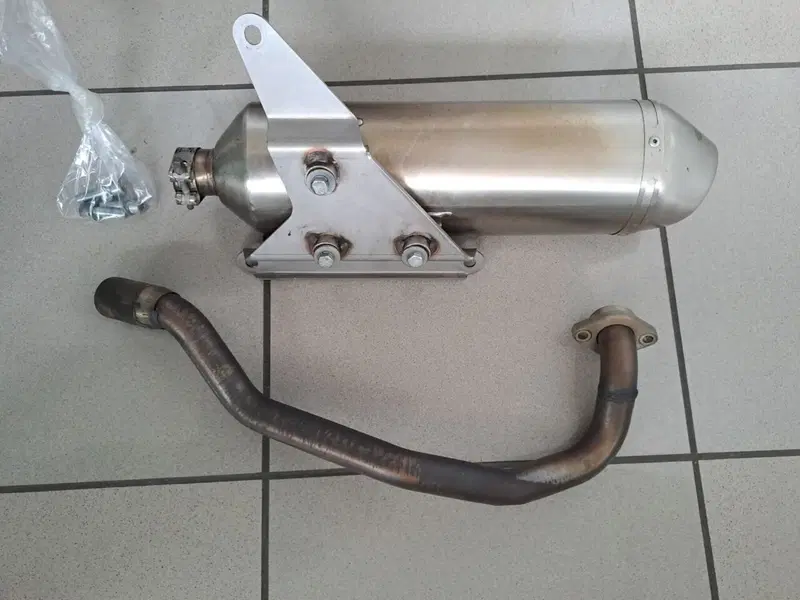 Marmitta Arrow maximum scooter Honda sh 300 usata (2)