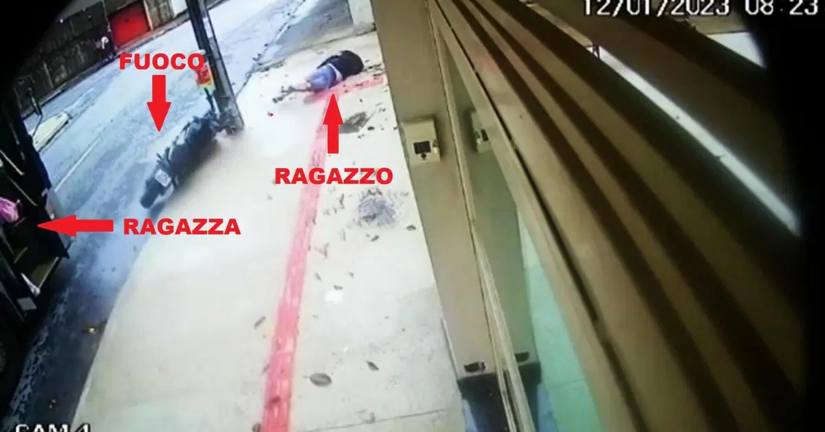 Perde il controllo della moto, alla ragazza va bene una volta, al motociclista tre! [VIDEO VIRALE]