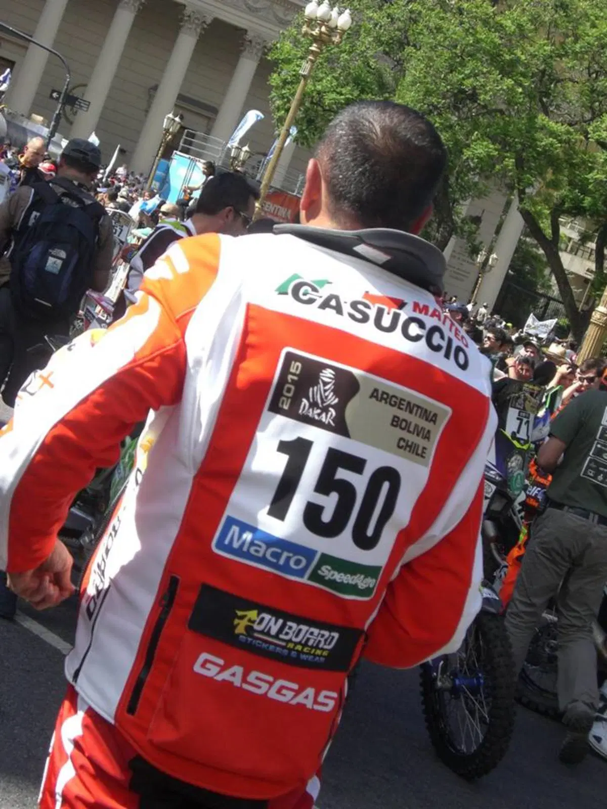 Dakar 2015. Italiani, Matteo Casuccio (5)